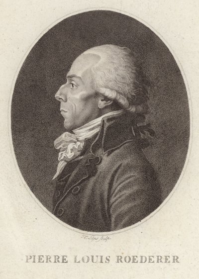 Portrait of Pierre Louis Roederer by Jean Urbain Guerin